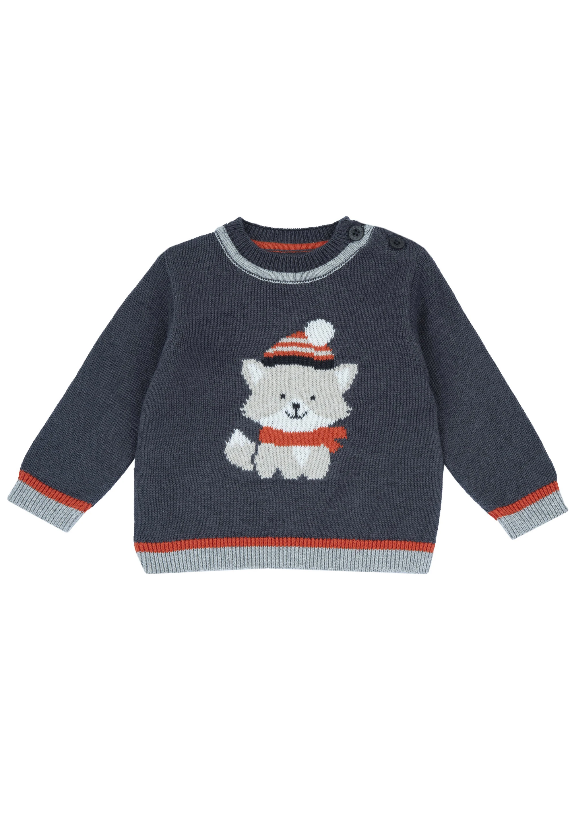 Pullover Chicco art. 69802 con ricamo volpe baby